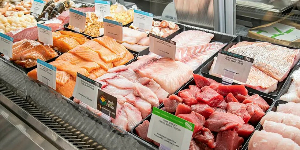 Shrimp, salmon, snow crab, tilapia and catfish are the top selling seafood items at Publix.