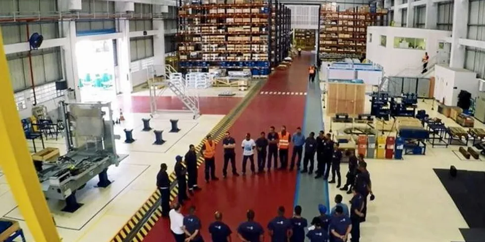 Siemens Gamesa's Camacari plant.