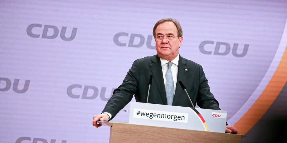 New leader of Germany's Christian Democratic Union (CDU), Armin Laschet