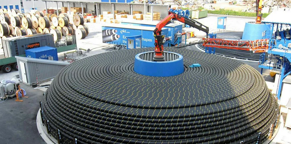 An NKT turntable.