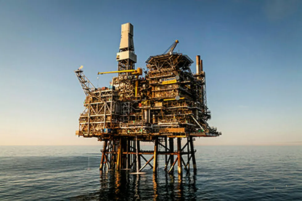Gas release: the Alba Northern facility