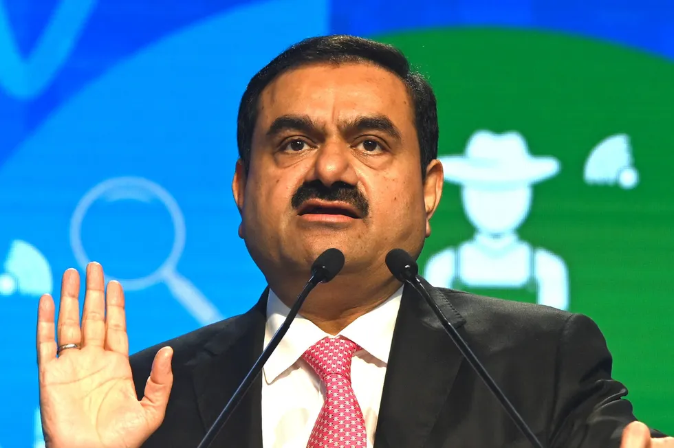 Billionaire Gautam Adani, the chairperson of Indian conglomerate Adani Group.