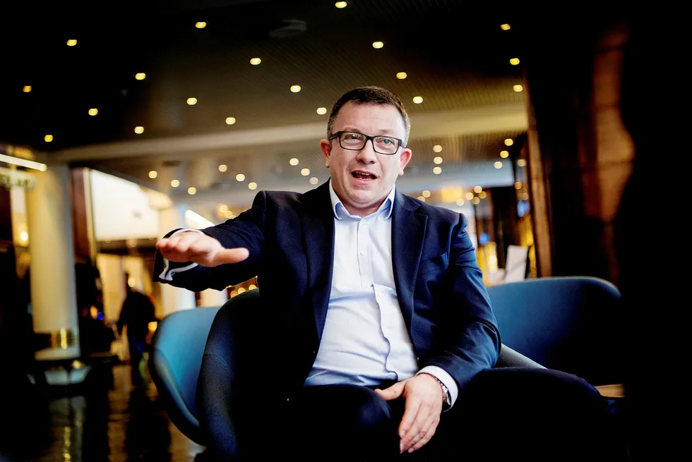 Steady quarter: Aker BP chief executive Karl Johnny Hersvik
