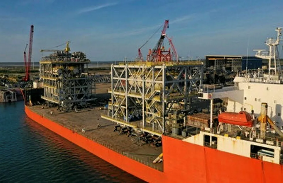 Modules shipped out: the Altamira fabrication facility in Mexico
