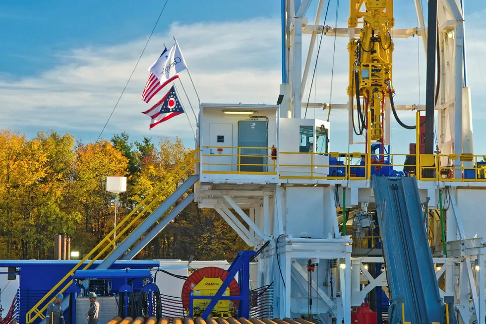 Ohio: biggest drop in rigs this week