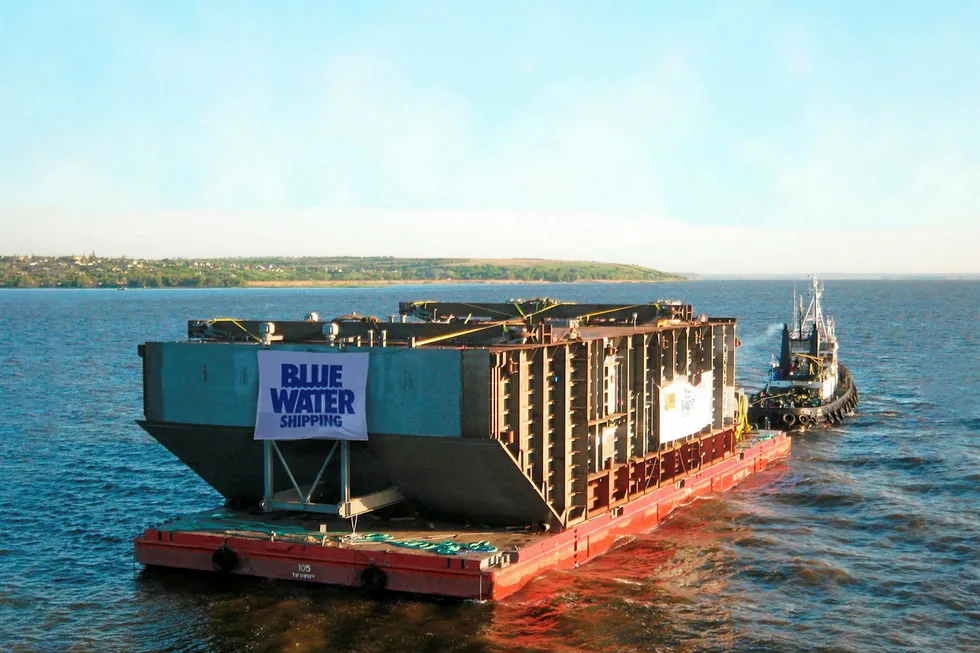 Kazakhstan deal: for Blue Water and Manchester Shipping