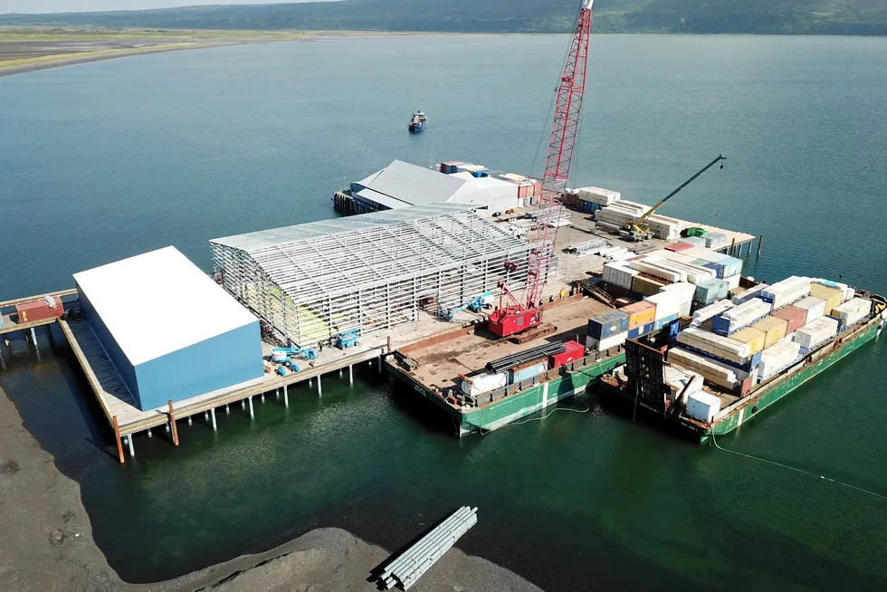 Port Moller had $50 million (€45 million) worth of upgrades and renovations completed in 2019 and its Peter Pan's most modern processing plant.
