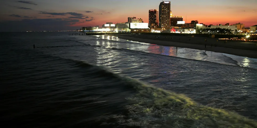 The New Jersey coast