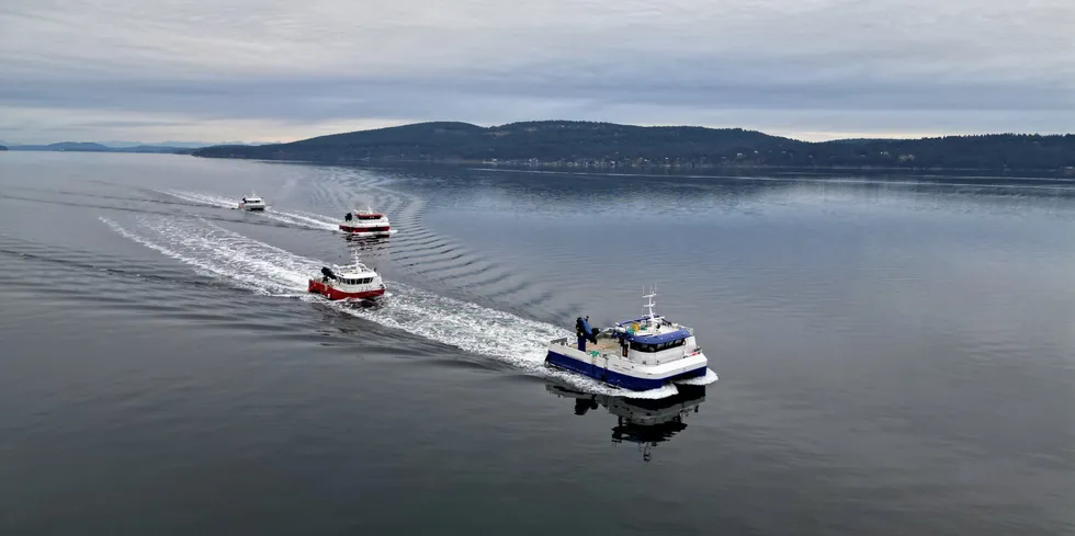 Uncertainty over salmon farming industry's future has forced one company to sell aquaculture vessels.
