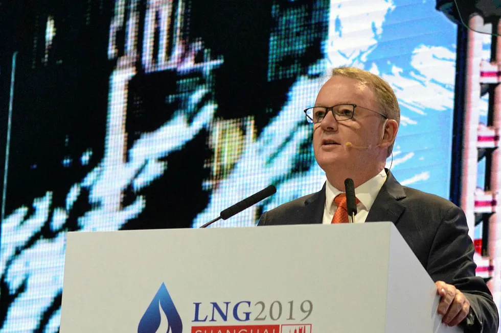 2028 target: Woodside chief executive Peter Coleman revealed Tuesday the Australian company was aiming to triple its reserves base over the next decade