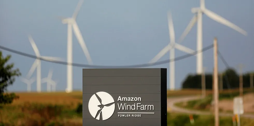 Amazon is already a backer of US wind power.