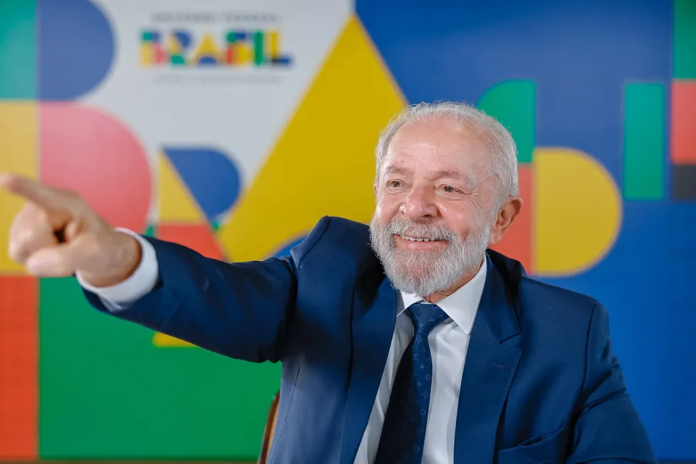 Brazilian President Luiz Inacio Lula da Silva.