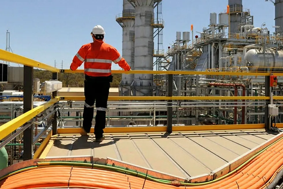 Condamine power station at the QCLNG project
