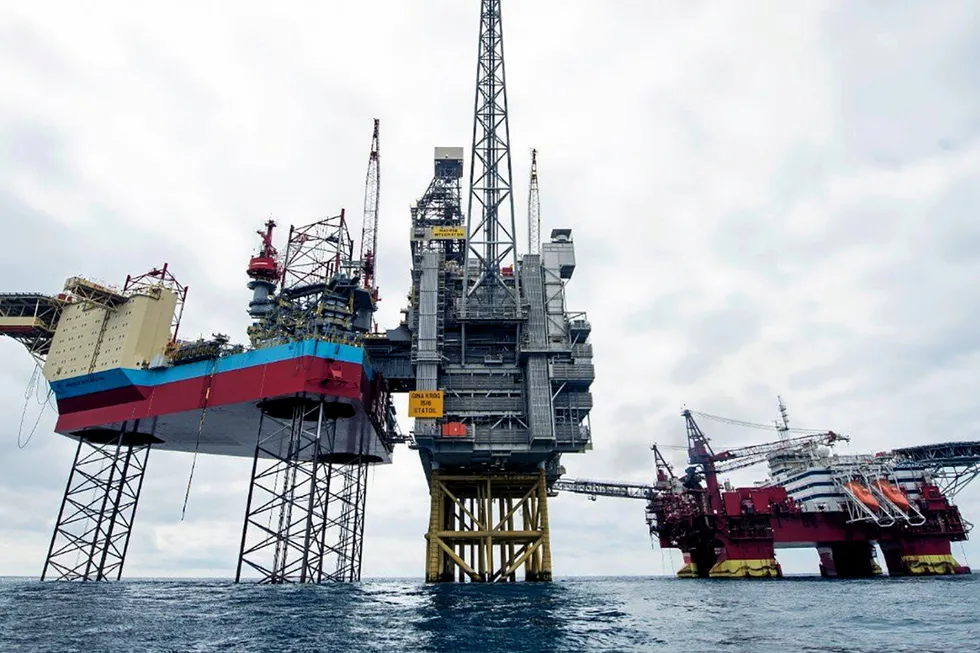 Vigilance: sightings of unidentified drones were reported near the Gina Krog field offshore Norway.