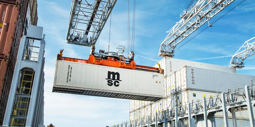 Refrigerated shipping container companies are once again operating "in a different world".