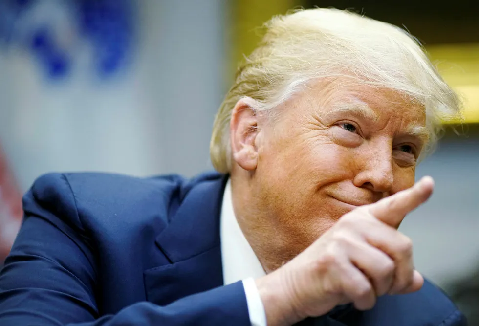President Donald Trump: tweeted earlier on Thursday about Opec