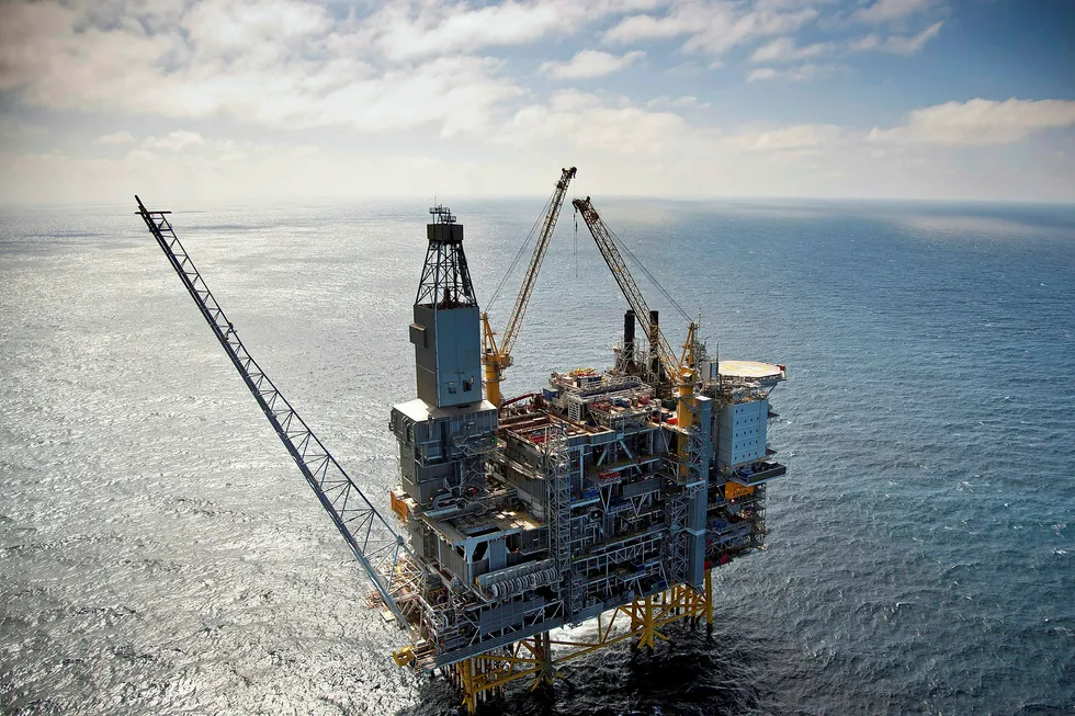 Grane platform: One of the fields where ExxonMobil bowing out