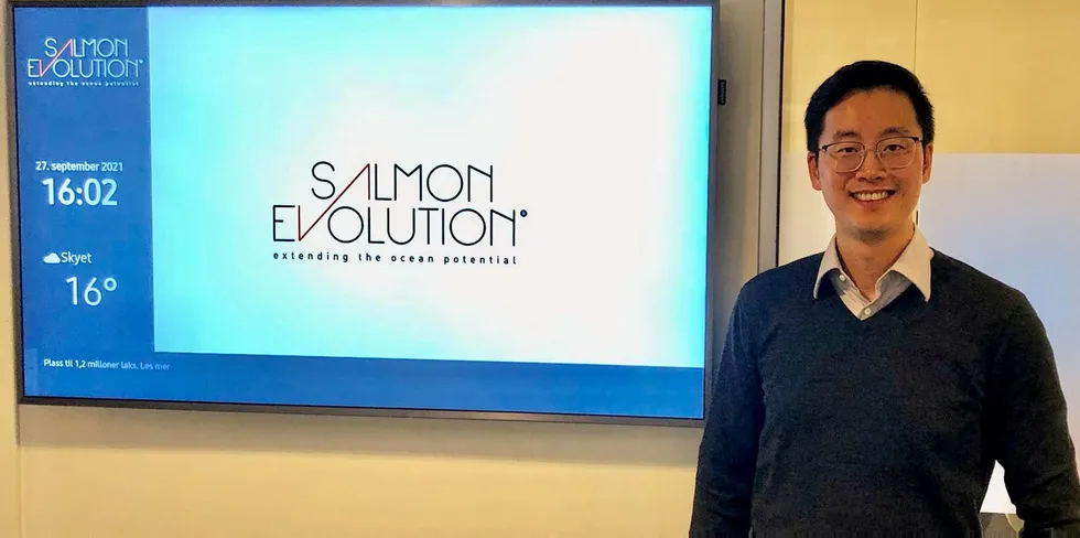 Henrik Fang Luo was growout manager at Salmon Evolution for just under two years.