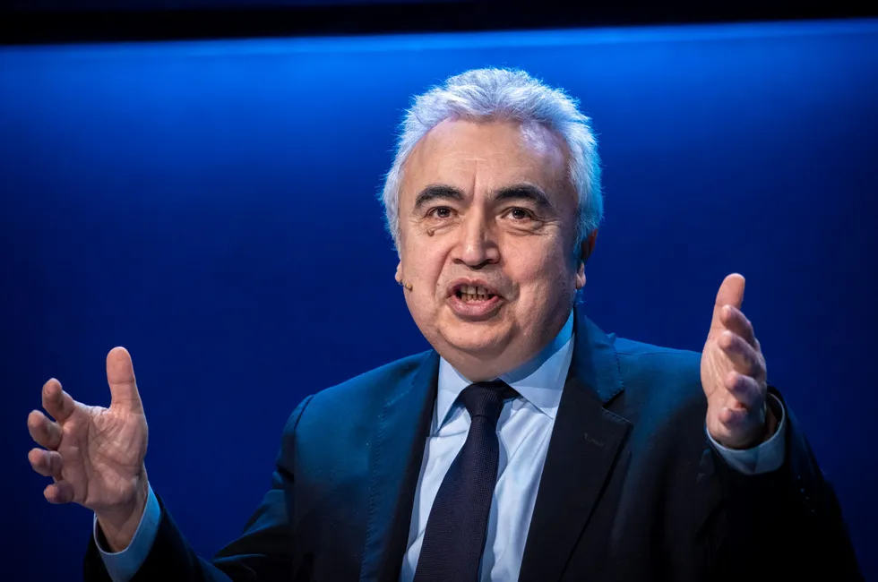 Scaling back of fossil fuels: IEA executive director Fatih Birol.