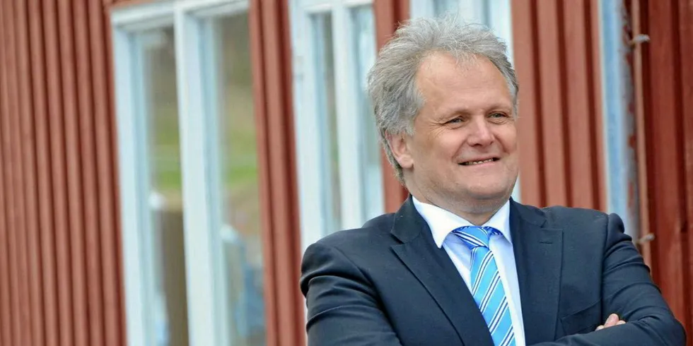 The company, which has been on the acquisition trail, is also waiting to complete its purchase of Norway Royal Salmon.