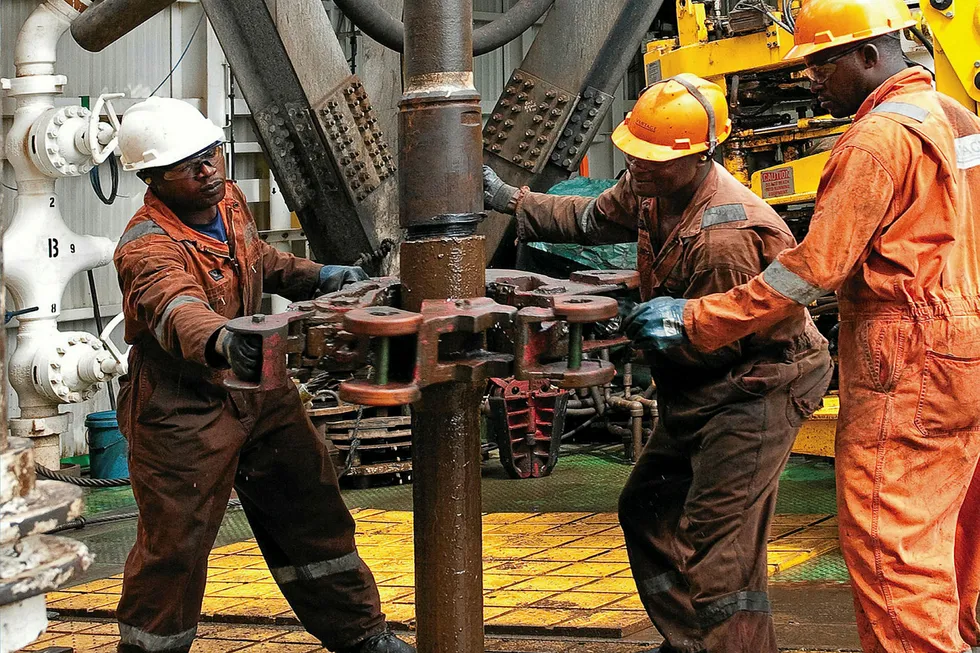 Hard-hit: well services segment in current downturn