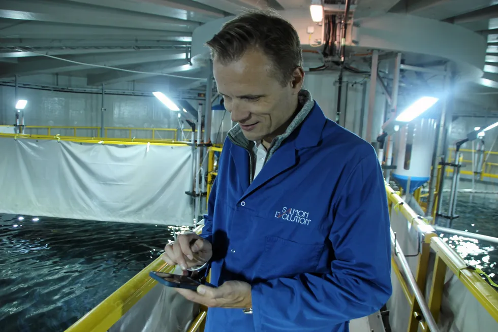 Trond Schaug-Pettersen, a former investment banker, is now into his third year as CEO after initially joining Salmon Evolution as chief financial officer.