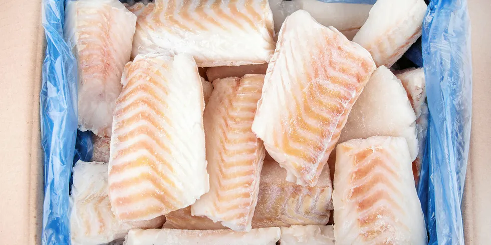 Cod remains in the EU's top three most consumed species.