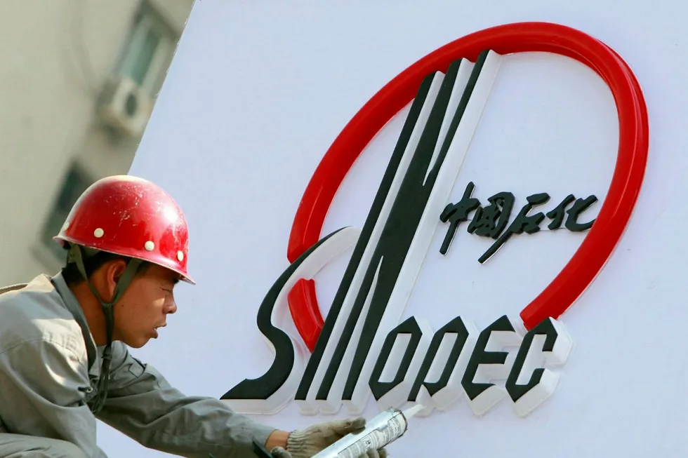 China's Sinopec lines up potential LNG imports