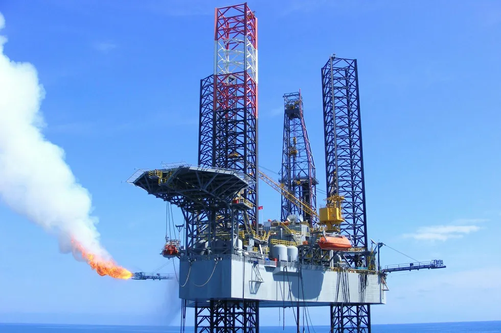 Sold: the West Resolute (pictured), West Triton and West Mischief are heading to Shelf Drilling