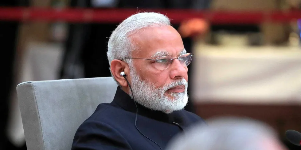 India's Prime Minister Narendra Modi is targeting 30GW of offshore wind by 2030.