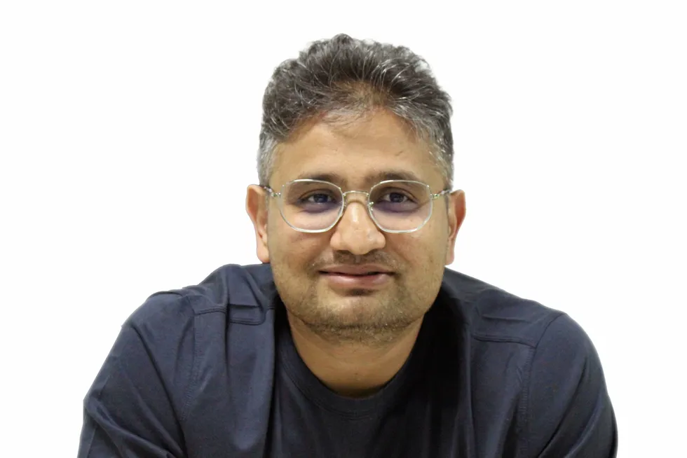 Captain Fresh founder and CEO Utham Gowda.