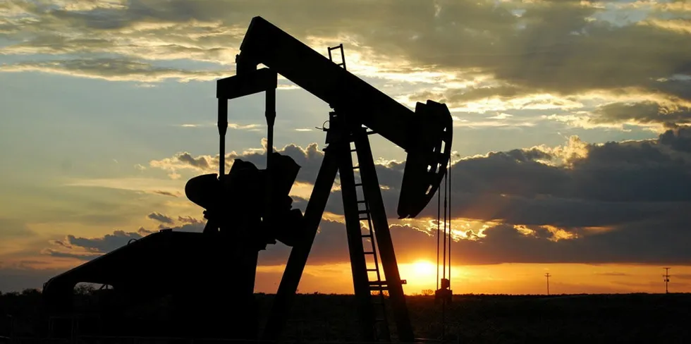 Oil derrick in Texas