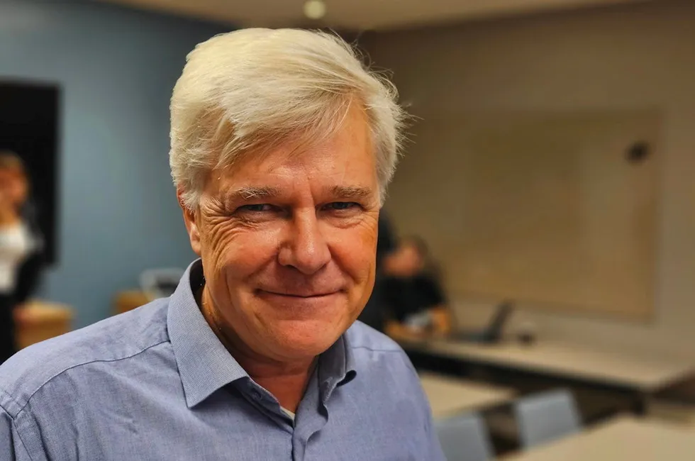 Jon Arne Grottum, president of the International Salmon Farmers Association and director of aquaculture at Sjomat Norge.