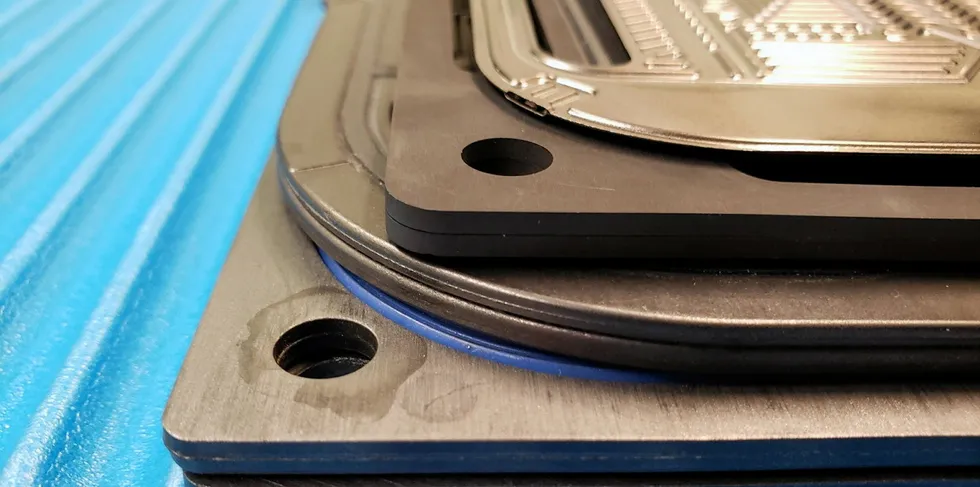 Detail of Plug Power hydrogen fuel-cell