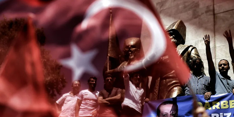 Turkey is politically turbulent, but a huge potential market for renewables. Pic: ARIS MESSINIS/AFP/Getty Images