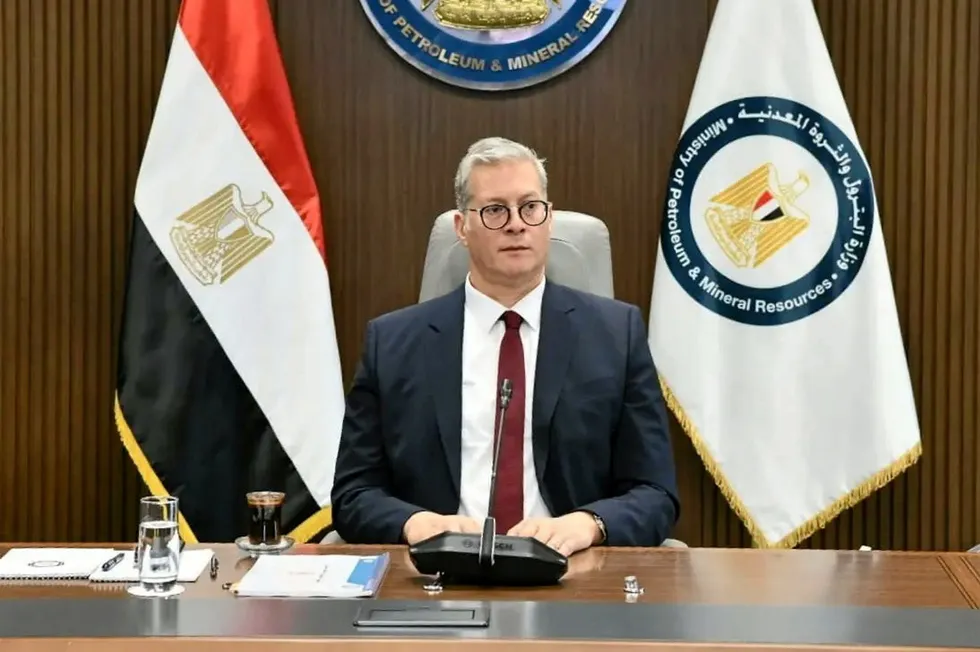 Karim Badawi, Egypt's Minister of Petroleum & Mineral Resources.