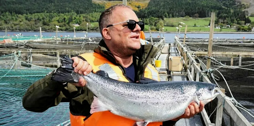 Jonathan Brown, CEO of Grants Smoked Salmon.
