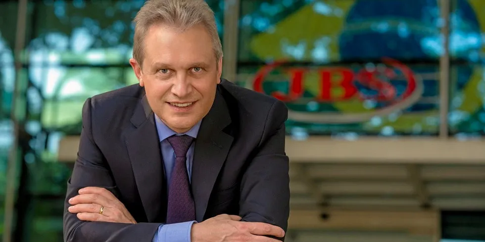 JBS Global CEO Gilberto Tomazoni.