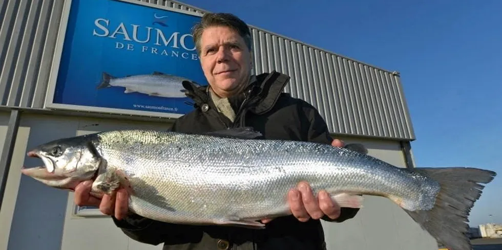 AMP founder Pascal Goumain previously ran a Paris-based publicity agency before switching full time to salmon and trout farming.