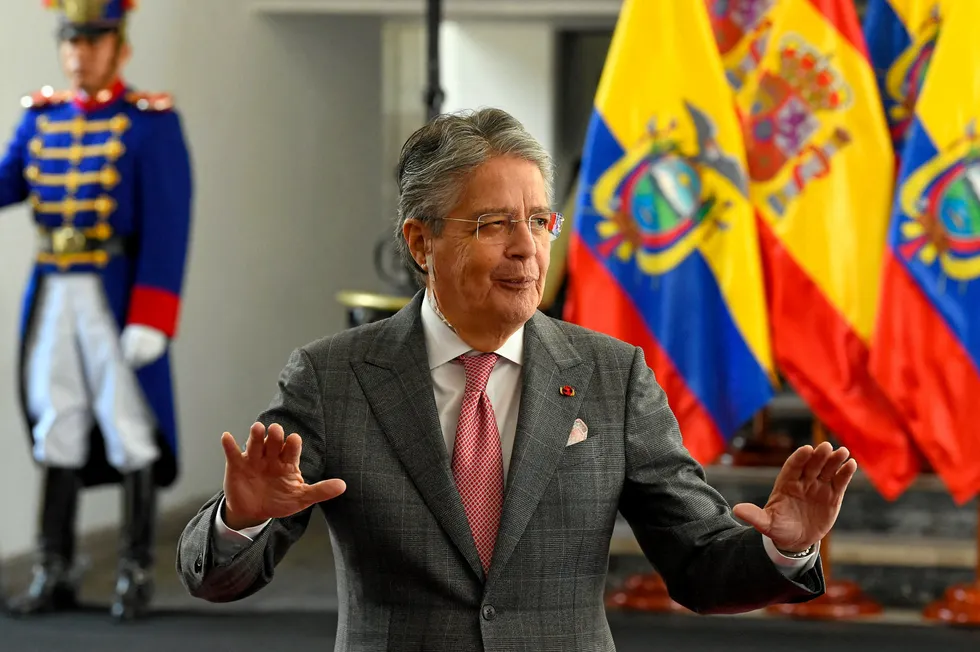 Acreage offering: President Guillermo Lasso hopes to expand foreign investment with new oil and gas leases in Ecuador