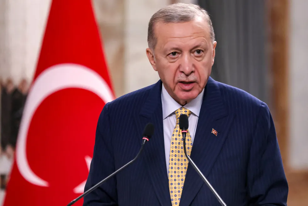 Turkey's President Recep Erdogan.