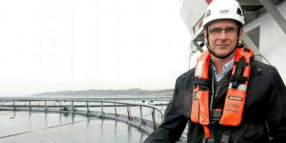 Harald Sveier, technical manager, Leroy.