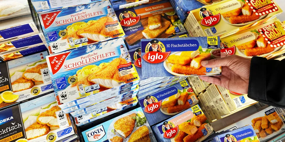 In 2021, German households purchased 495,053 metric tons of fish and seafood – a decrease of 2 percent compared with the previous year -- but at a value of €5.4 billion ($5.3 billion), up 1.3 percent.