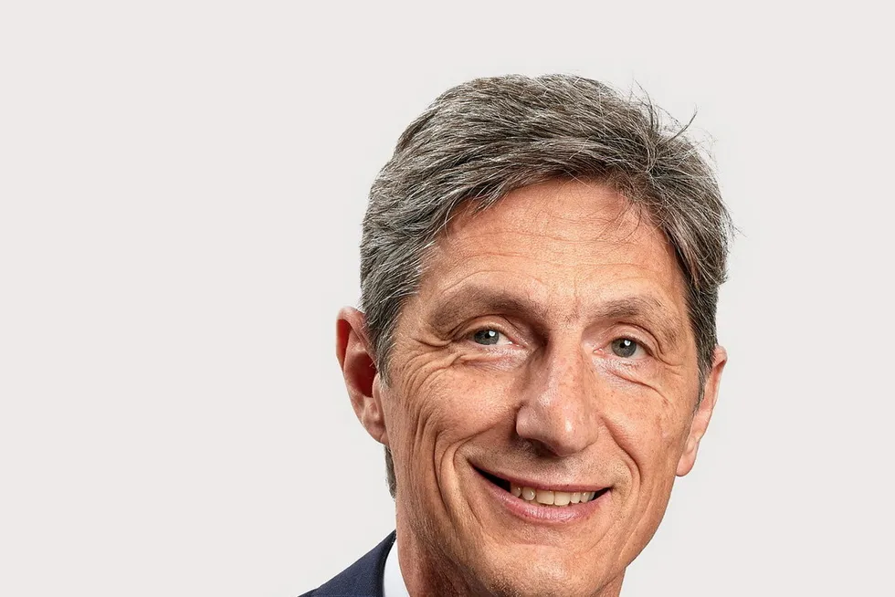 Flow reversal: Snam chief executive Stefano Venier.