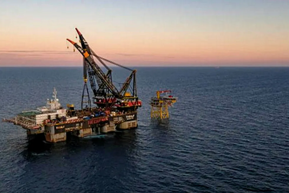 Copy-and-paste: BPTT is targeting an unmanned minimal facilities platform for Cypre similar to that earlier installed at Valhall West Flank off Norway