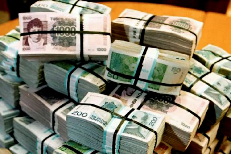 Cash pile smaller: for Petoro