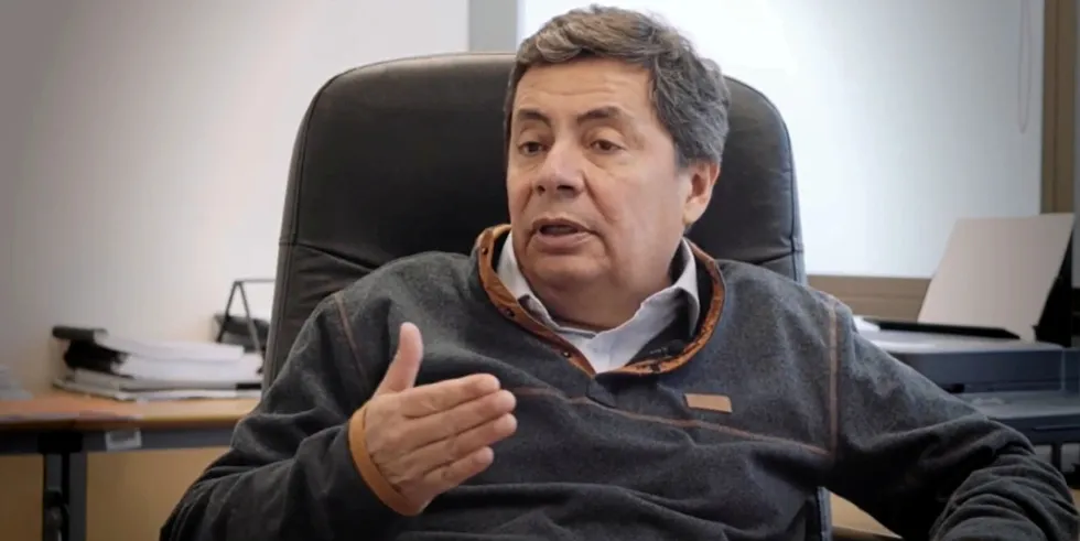 Gaston Cortez, CEO of Salmones Austral, has been hospitalized.
