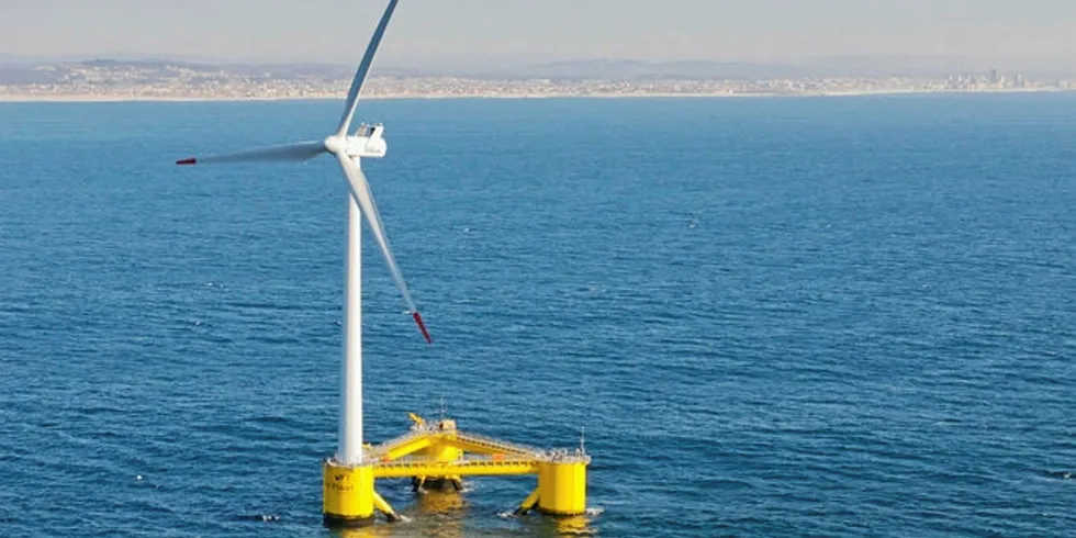 Principle Power's WindFloat platform