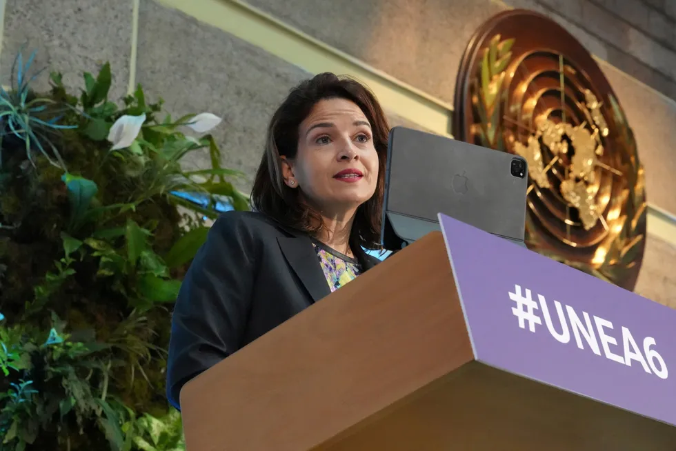 Leila Benali, Morocco's Energy Minister.