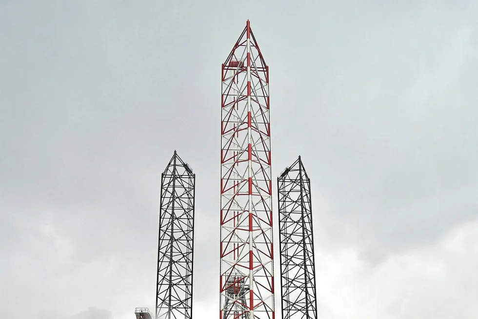 Delivered: the Cantarell-4 jack-up